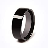 CNICK Tesla Smart Ring Accessories: Ceramic Ring for Model 3 and Model Y to Replace Key Card Key fob. (9, Black)