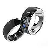 Smart Ring for TIKTOK Scroll Through&Flip Through e-Books&Give a like&Compatible with All Smartphones&ipad Take Pictures Video Music Play Pause Switching Waterproof Touch Fingertip Controller (Size 8)
