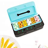 HAOCESS Automated Pill Organizer, Pill Reminder, New Pill Dispenser with Smart Alarm, Medicine Organizer for Pills, Vitamin, Fish Oil,Supplements, with 3-6 Adjustable Compartments