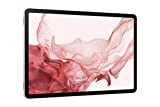 Samsung Galaxy Tab S8 Android Tablet, 11” LCD Screen, 128GB Storage, Qualcomm Snapdragon, S Pen Included, All-Day Battery Ultra Wide Camera, DeX Productivity, Pink Gold