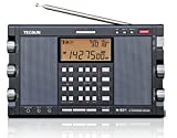 Tecsun H501 Digital Worldband AM/FM Shortwave Longwave Radio with SSB Reception, Dual Speakers, & MP3 Player, Matte Black