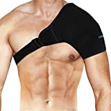 NEWGO Shoulder Ice Pack Rotator Cuff Cold Therapy, Ice Pack Wrap for Shoulder Injuries Reusable Cold Shoulder Wrap Ice Pack Compression Therapy for Shoulder Surgery, Pain Relief, Bursitis, Swelling