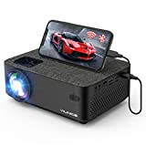 WiFi Projector, VILINICE 7500L Mini Bluetooth Movie Projector ,Portable Phone Projector with Wireless Mirroring,1080P and 240' Supported, Compatible with Fire Stick,HDMI,VGA,USB,TV,Box,Laptop,DVD