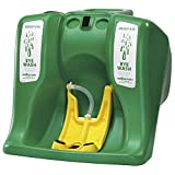 Sellstrom Eye Wash Station, Portable, Gravity Flow Emergency Washing, First Aid Equipment with 16 Gallon Tank, Dual Spray Heads for Worksite and Recreational Accidents, Meets ANSI, S90320
