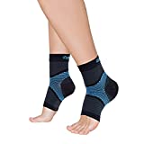 Copper Fit ICE Plantar Fasciitis Compression Sleeve Infused with Menthol, Large/X-Large, 1 Pair