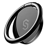 Syncwire Cell Phone Ring Holder Stand, 360 Degree Rotation Finger Ring Kickstand with Polished Metal Phone Grip for Magnetic Car Mount Compatible with iPhone, Samsung, LG, Sony, HTC and More