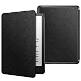 MoKo Case for 6.8' Kindle Paperwhite (11th Generation-2021) and Kindle Paperwhite Signature Edition, Light Shell Cover with Auto Wake/Sleep for Kindle Paperwhite 2021 E-Reader, Black
