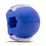 Jawzrsize Jaw, Face, and Neck Exerciser - Define Your Jawline, Slim and Tone Your Face, Look Younger and Healthier - Helps Reduce Stress and Cravings - Facial Exerciser (Advanced - Large, Blue)