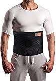 Plus Size Umbilical Hernia Support Belt I Pain and Discomfort Relief from Umbilical, Navel, Ventral and Incisional Hernias I Hernia Binder for Big Men and Large Women I L/XL