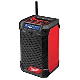 Milwaukee 2951-20 M12 Lithium-Ion Cordless Jobsite Radio/Bluetooth Speaker with Built-In Charger (Tool Only)