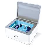 PerfectDry LUX | World's Fastest Hearing Aid Dryer, Dehumidifier Accessory | UV-C Ultraviolet Light Box Kit | Removes Sweat & Moisture from Hearing Aids, Airpods, Wireless Earbuds, Ear Amplifiers