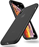 Humixx Shockproof Series iPhone X Case/iPhone Xs Case, [Military Grade Drop Tested] [Upgrading Material] Translucent Matte Case with Soft Edge, Heavy Duty Protective Case, 5.8 Inch Black