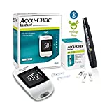Accu-Chek Instant glucometer with 10 Test Strips Free (White)
