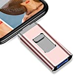 USB 3.0 Flash Drive 1TB Intended for Phone, USB Memory Stick External Storage Thumb Drive Photo Stick Compatible with Phone, and Computer(Pink 1000GB)
