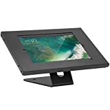Mount-It! Anti-Theft Tablet Kiosk | Locking Tablet Enclosure with Counter Top and Wall Mount Base | Compatible with 9.7”,10.2” iPad, 10.5” iPad Pro, 10.5” iPad Air (Gen 3), 10.1' Galaxy Tab A (2019)