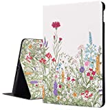 iPad Air 2 / iPad Air Case Floral, iPad 9.7 Case 2017/2018 for iPad 5th/6th Generation Case, Lightweight Leather iPad Cover Free-Angle Viewing with Adjustable Stand Auto Wake / Sleep(Flowers)