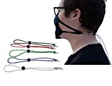 Face Mask Lanyard [5 PACK] | Essential Mask Accessory For Glasses | Metal Clasp Hooks | Elastic Ear Saver Attachment Face Mask Holders
