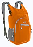 Outlander 100% Waterproof Hiking Backpack Lightweight Packable Travel Daypack(Orange)
