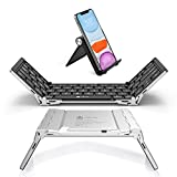 Foldable Bluetooth Keyboard, iClever BK03 Wireless Portable Keyboard, Travel Folding Bluetooth Keyboard for iOS Windows Android, PC and Tablet