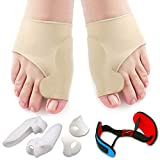 Bunion Corrector for Women and men Bunion Relief Protector Sleeves Kit - Treat Pain in Hallux Valgus, Big Toe Joint, Hammer Toe, Toe Separators Spacers Straighteners splint