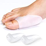 Promifun Gel Bunion Protector Shield, 10 Pack of Bunion Pads and Cushions, Bunion Guard for Big Toe, Relieve Foot Pain from Friction, Rubbing and Pressure