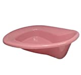 Bedpan – Smooth Contoured Stackable Bed Pan – Portable and Easy to Clean - for Bed-Bound/Bedridden Patient for Women and Men
