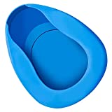 Thick Bed Pan Heavy Duty PP Bedpans for Female Male Easy to Clean Bed Pans for Elderly Hospital Home Bedpan Emergency Device (Blue)
