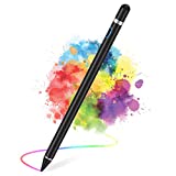 Active Stylus Pens for Touch Screens, Active Pencil Smart Digital Pens Fine Point Stylist Pen Compatible with iPhone iPad,Samsung/Android Smart Phone&Tablet Writing Drawing by maylofi (Black)