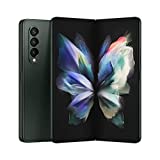 SAMSUNG Galaxy Z Fold 3 5G Factory Unlocked Android Cell Phone US Version Smartphone Tablet 2-in-1 Foldable Dual Screen Under Display Camera 256GB Storage, Phantom Green (Renewed)