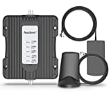 Amazboost Vehicle Cell Phone Signal Booster for Car,Truck,RV,Pickup or SUV, Compatible with Verizon AT&T T-Mobile Sprint&More, Boosts 3G 4G LTE Signal ,5g Ready, FCC Approved