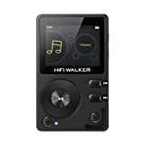 HIFI WALKER H2, High Resolution Bluetooth MP3 Player, DSD DAC, Portable Digital Audio Music Player with Memory Card and HD Earphones, Support Up to 256GB