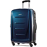 Samsonite Winfield 2 Hardside Luggage with Spinner Wheels, Deep Blue, Checked-Large 28-Inch