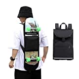 Skateboard Backpacks Foldable Skateboard Bags for Men and Boys Black