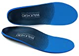 Plantar Fasciitis Feet Insoles Arch Supports Orthotics Inserts for Flat Feet, High Arch, Foot Pain Mens 7 - 7 1/2 | Womens 9 - 9 1/2