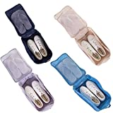 Travel Shoe Bags, Foldable Waterproof Shoe Puches Organizer-Double Layer (Multi-colored4)