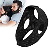Chin Strap for Cpap Users - Effective Anti Snore Device, Adjustable and Breathable Anti Snore Chin Strap for Men Women, Sleeping Chin Strap Good Snore Solution Snore Relief
