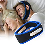 FOJOC Anti Snoring Chin Strap, Anti Snoring Devices Effective Stop Snoring Adjustable Snore Reduction Chin Straps Chin Strap for Men Women Snore Stopper Sleep Aids Better Sleep