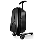 iubest Scooter Suitcase, Scooter Luggage for Kids/Adult Scooter Carry on Suitcase Foldable Trolley Case Bags for Travel, Business, and School Boys and Girls 50 liter