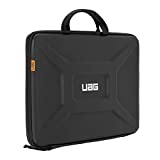 URBAN ARMOR GEAR UAG Large Sleeve with Carrying Handle for 15-inch Computers [Black] Rugged Tactile Grip Weatherproof Protective Slim Secure Laptop/Tablet Sleeve