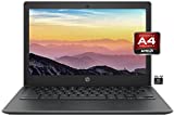 HP Chromebook Laptop Student Business (2022 Model), 11.6' HD Display, AMD A4-9120C (Up to 2.4GHz), 4GB RAM, 32GB eMMC, HD Webcam,WiFi 5, Bluetooth, Radeom R4 Graphics, Chrome OS +HubxcelAccessories