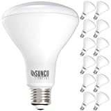 Sunco Lighting 12 Pack BR30 LED Bulbs, Indoor Flood Lights 11W Equivalent 65W, 2700K Soft White, 850 LM, E26 Base, 25,000 Lifetime Hours, Interior Dimmable Recessed Can Light Bulbs - UL & Energy Star