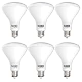 Sunco Lighting BR30 LED Bulbs, Indoor Flood Lights 11W Equivalent 65W, 3000K Warm White, 850 LM, E26 Base, 25,000 Lifetime Hours, Interior Dimmable Recessed Can Light Bulbs - UL & Energy Star 6 Pack