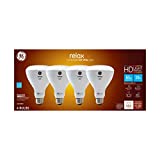 GE Lighting Relax HD BR30 Indoor Floodlight LED Light Bulb, 65-Watt Replacement, Soft White (4-Pack)