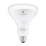 GE Grow LED Light Bulb, For Seeds and Greens, Balanced Light Spectrum, Medium Base, BR30 Bulb Shape (Pack of 1)