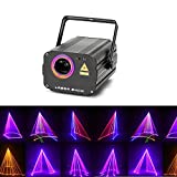1900 Patterns Laser DJ Lighting,Sumger DMX512 Indoor Stage Lights RGB Scanner Beam Effect Stage Light Sound Activated Projector Show for Club Disco Church Birthday Party Xmas Dance