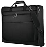 Garment Bags, Large Suit Travel Bag with Pockets & Shoulder Strap for Business Trip, MATEIN Professional Foldable Carry On Bag Gifts for Men Women, Waterproof Luggage Bags for Travel, Black