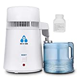 DC HOUSE 1 Gallon Water Distiller Machine, 750W Distilling Pure Water for Home Countertop Table Desktop, 4L Distilled Water Making Machine to Make Clean Water for Home