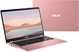 2022 ASUS 14' Thin Light Business Student Laptop Computer, Intel Celeron N4020 Processor, 4GB DDR4 RAM, 64 GB Storage, 12Hours Battery, Webcam, Zoom Meeting, Win11 + 1 Year Office 365, Rose Gold
