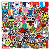 Cool Brand Stickers 100 Pack Decals Laptop Computer Skateboard Helmet Laptop Bicycle Hypebeast Bomb Sticker