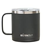 BURNOUT 2.0 Instant Drinkability Temperature Control Mug (14 oz Black)